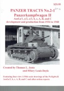 Panzer tracts No. 2-1 Panzerkampfwagen II Ausf.a/1, a/2, a/3, b, c