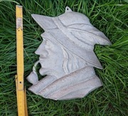 Głowa górala odlew góral dekoracja Zakopane PRL