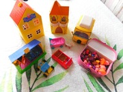 Świnka Peppa WIELKI zestaw zabawek - domek, zamek, szkoła, kamper, figurki 