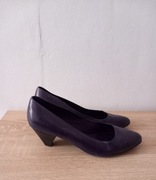 Wyprzedaż Buty na obcasie fioletowe Roz.40 Avenue wymiary opis