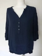 Esmara damska bluzeczka granatowa wiskoza r 40