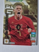 Road to Euro 2020 Adrenalyn XL Premium gold Limited Edition De Bruyne