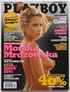 Playboy nr 10, IX 2004, Edycja Polska, miesięcznik, okł. Monika Mrozowska