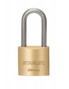 Kłódka Stanley 20mm Solid Brass Outdoor 3 kluczyki nowa