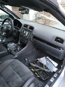 Deska rozdzielcza kokpit air bag vw golf 6