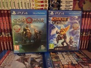 ZESTAW HITÓW PS4 | God of War + Ratchet & Clank | PL 