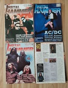Miesięcznik 'Metal Hammer', 4 numery.