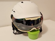 4F kask narciarski z goglami, damski, 57-58 cm