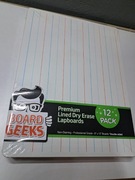 Tablice suchościeralne.