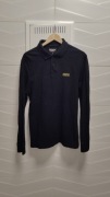 Polo Barbour r. L longsleeve czarna