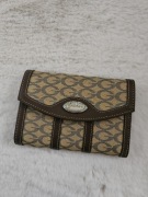 Portfel Guess vintage retro 90s , 2000s brązowy monogram