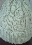 Handmade czapka wełna 