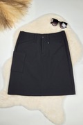 Czarna klasyczna spódniczka z kieszeniami M 38 na co dzień streetwear basic