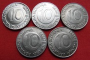 602. SŁOWENIA 10 TOLARJEV 2000. 5 SZT. KM 41