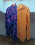 Kolorowa bluza BAPE APE L the bathing ape z kapturem retro old school y2k