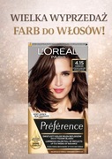 Loreal PREFERENCE Farba do włosów 4.15 CARACAS Intensywny Głęboki Brąz