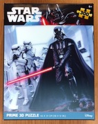 Puzzle PRIME 3D STAR WARS (300-szt, 46x31cm) // Nowe, Nieodpakowywane