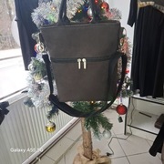 Torebka uszyta z Nubuku