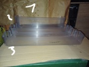 Boczna półka balkonik do lodówki Samsung 