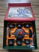 Gliniany komplet do herbaty 