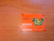 Wedel Telesfor czekolada nadziewana Lata 70 puste opakowanie okładka