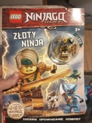  Książeczka LEGO + Ninjago złoty ninja lloyd figurka nowa