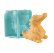 KROKODYL forma silikonowa 7.8*8*6.7 do Odlewów Świec Mydła Żywic Musów 