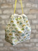 Dwustronna torebka / woreczek prezentowy handmade