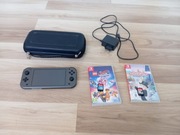 Nintendo Switch Lite + 2 gry + etui + ładowarka