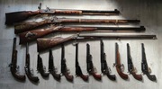 Ogromna kolekcja broni czarnoprochowej od kolekcjonera