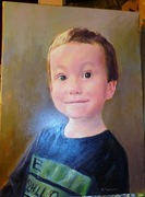 Portret olejny ręcznie malowany