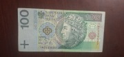 BANKNOT KOLEKCJONERSKI 100 ZŁ 1994 ROK RZADKA ZASTEPCZA SERIA YM