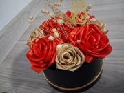 Flower box z wiecznej róży 