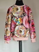 Nowa Bluza bez kaptura r.110 donuts pączki donaty handmade