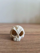 Breloczek w kształcie czaszki z blizną Wydruk 3D