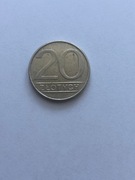 Moneta PRL z 1986 r. 20 zl 