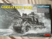 King Tiger Sd.Kfz.182 Henshel Turret 1/35 RFM Na wypasie z dodatkami 