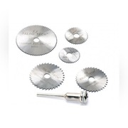 ZESTAW HSS DO miniszlifoierki 6 PCS TARCZE TNĄCE