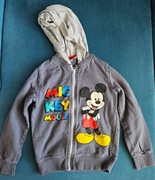 Bluza z kapturem Myszka Miki r. 134 chłopiec