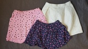 Spódniczki zestaw 3 szt, 140 roz