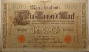 BANKNOT 1000 MAREK 1910 NIEMCY. (070)