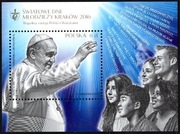 Blok 287 (4683) Światowe Dni Młodzieży Kraków 2016 (blok polski)