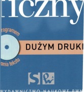 Słownik ortograficzny DUŻYM DRUKIEM (bez CD)