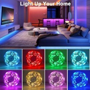 Taśma Led RGB z pilotem Luces Led Room Light Elastyczna wstążka USB