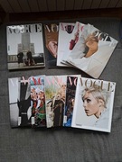 Magazyn Vogue Polska rocznik 2018 11 numerów w tym numer 1, dodatki
