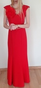 Elegancka dluga suknia czerwona tzw:rybka 38'nowa z metką