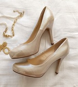 Buty super kolor szampańske złote Graceland 