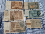stare polskie banknoty PRL 5,20,100 zł 1931,1936 r okupacja niemiecka