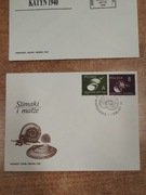 Całostki, koperty z nadrukiem znaczków 