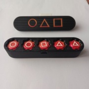 Gongi Gonggi Gon-gi Squid Game kości do gry + pudełko + Gratis!